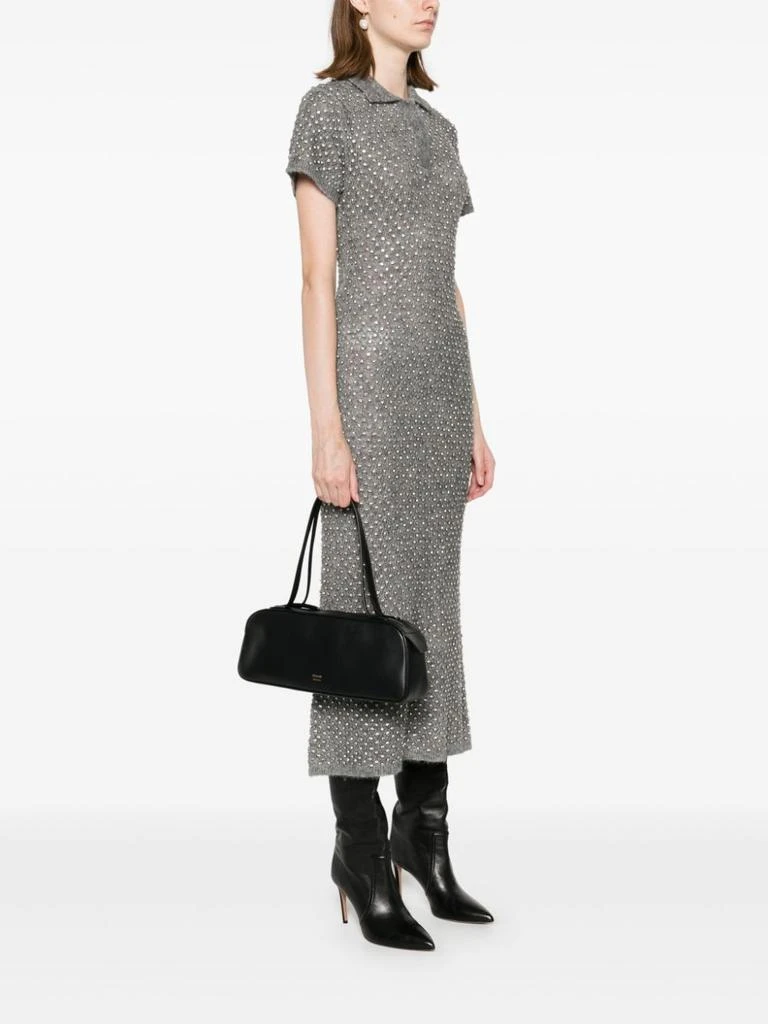 Khaite KHAITE - Simona Leather Shoulder Bag 5
