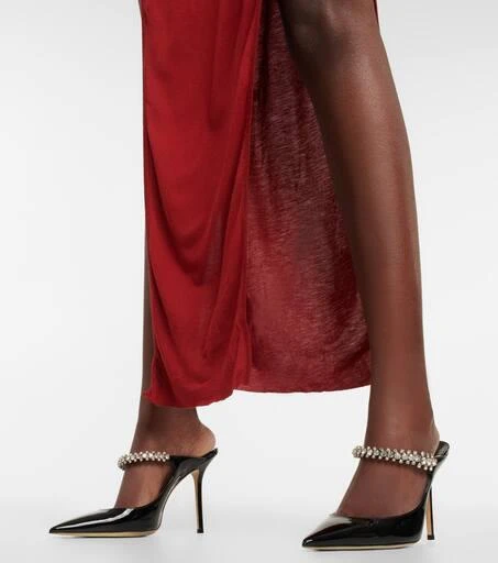 Jimmy Choo Bing 100 patent leather mules 4