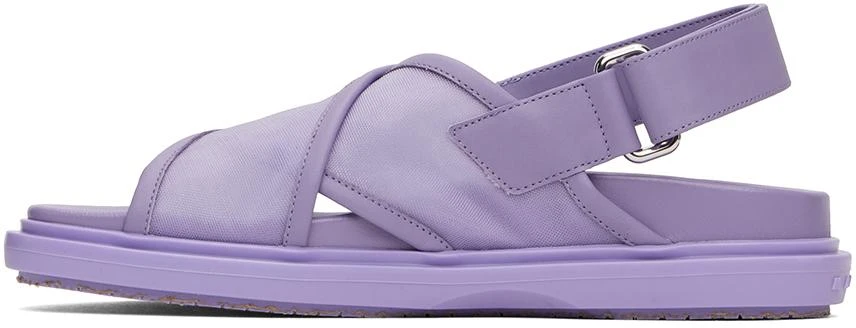 Marni Purple Fussbett Sandals 3