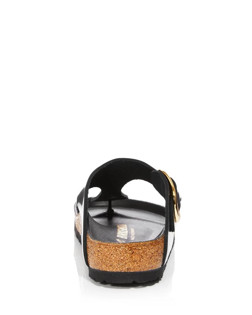 Birkenstock Women's Gizeh High Shine Big Buckle Thong Sandals 5
