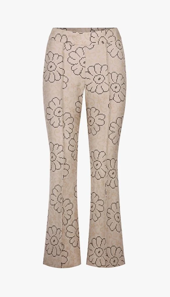 Smythe Smythe - Cropped Pintuck Pant 3