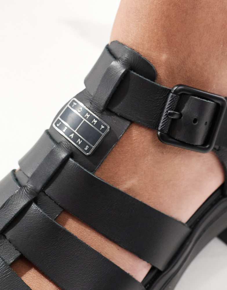 JEANS★FISHERMAN SANDALS★BLACK Tommy Jeans Tommy Jeans fisherman sandals in black - Sandals
