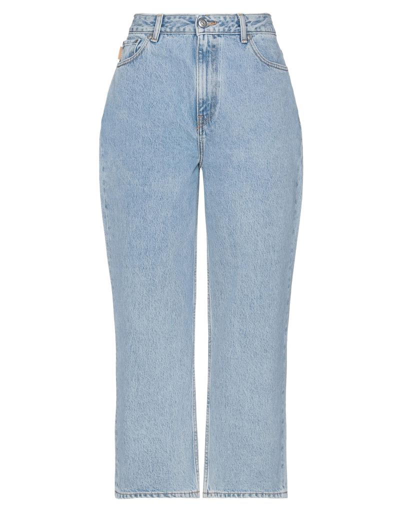 『GANNI』ガニー Overdyed Heavy Denim Marri ジーンズ Boysenberry Purple Overdyed Marri Jeans | GANNI US