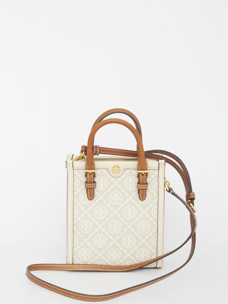 Tory Burch T Monogram Mini Tote Bag