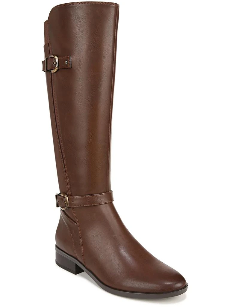 Naturalizer Sahara Womens Faux Leather Knee-High Boots 4