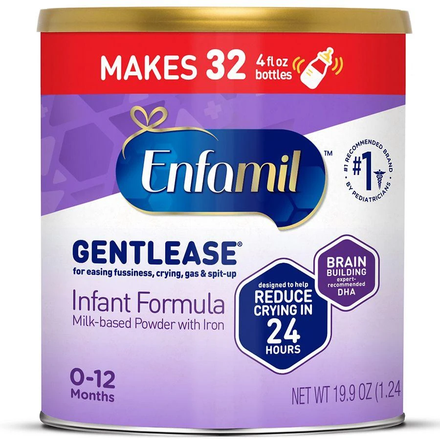 Enfamil Gentlease Infant Formula Powder 0-12M Makes 151 Ounces 1