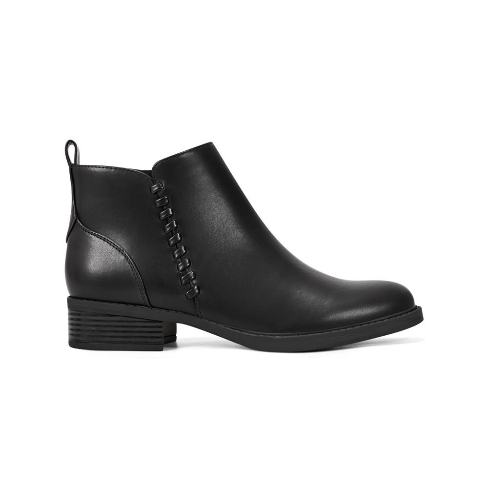 Easy Spirit Women's Lorand Almond Toe Block Heel Casual Booties