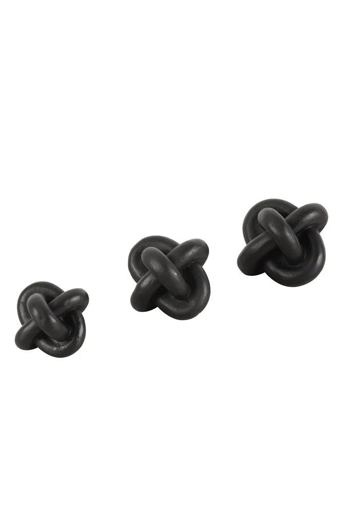 UMA Set of 3 Modern Knot Sculptures 7