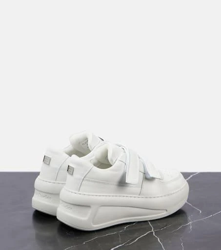 Acne Studios Leather platform sneakers 3