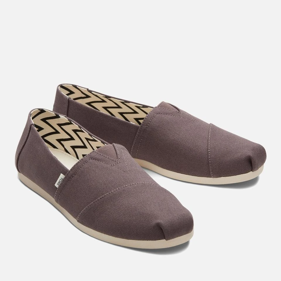 TOMS TOMS MEN'S ALPARGATA VEGAN CANVAS PUMPS 2