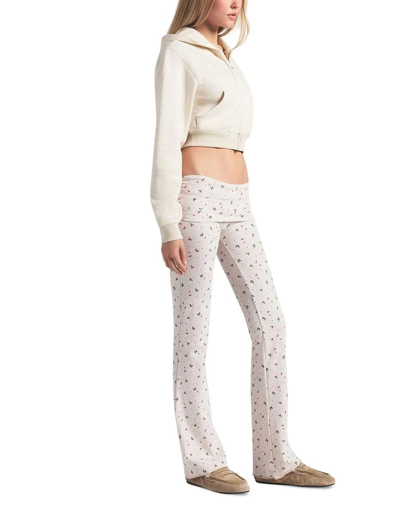 SKIMS Cotton Jersey Foldover Pants 4