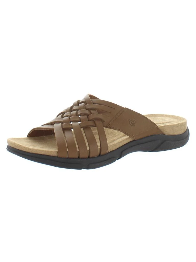 Easy Spirit Meadow Womens Leather Slip On Huarache Sandals 1