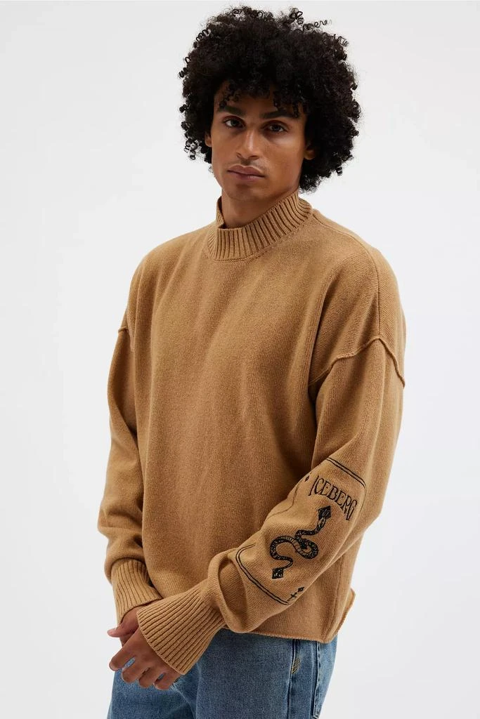 Iceberg ICEBERG Cropped High Neck Sweater 1