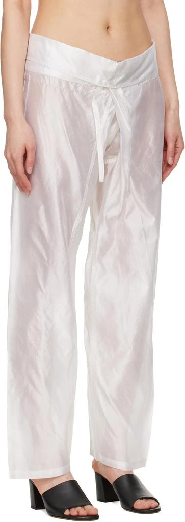 Gimaguas White Oahu Trousers 2