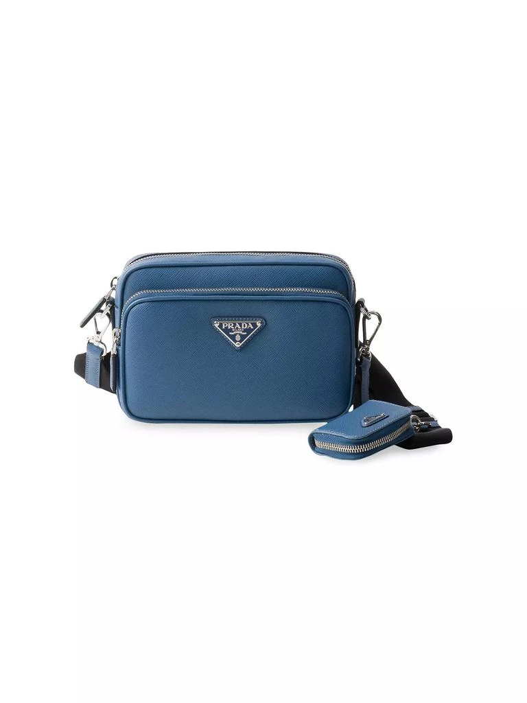 Prada Saffiano Leather Shoulder Bag 1
