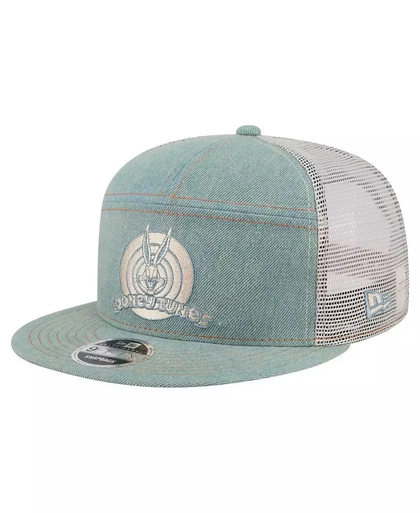 New Era Men's Bugs Bunny Denim Looney Tunes Denim 9FIFTY Snapback Hat 1