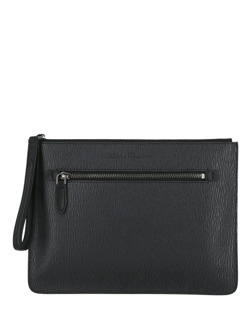 Salvatore Ferragamo Revival 3.0 Leather Pouch 1