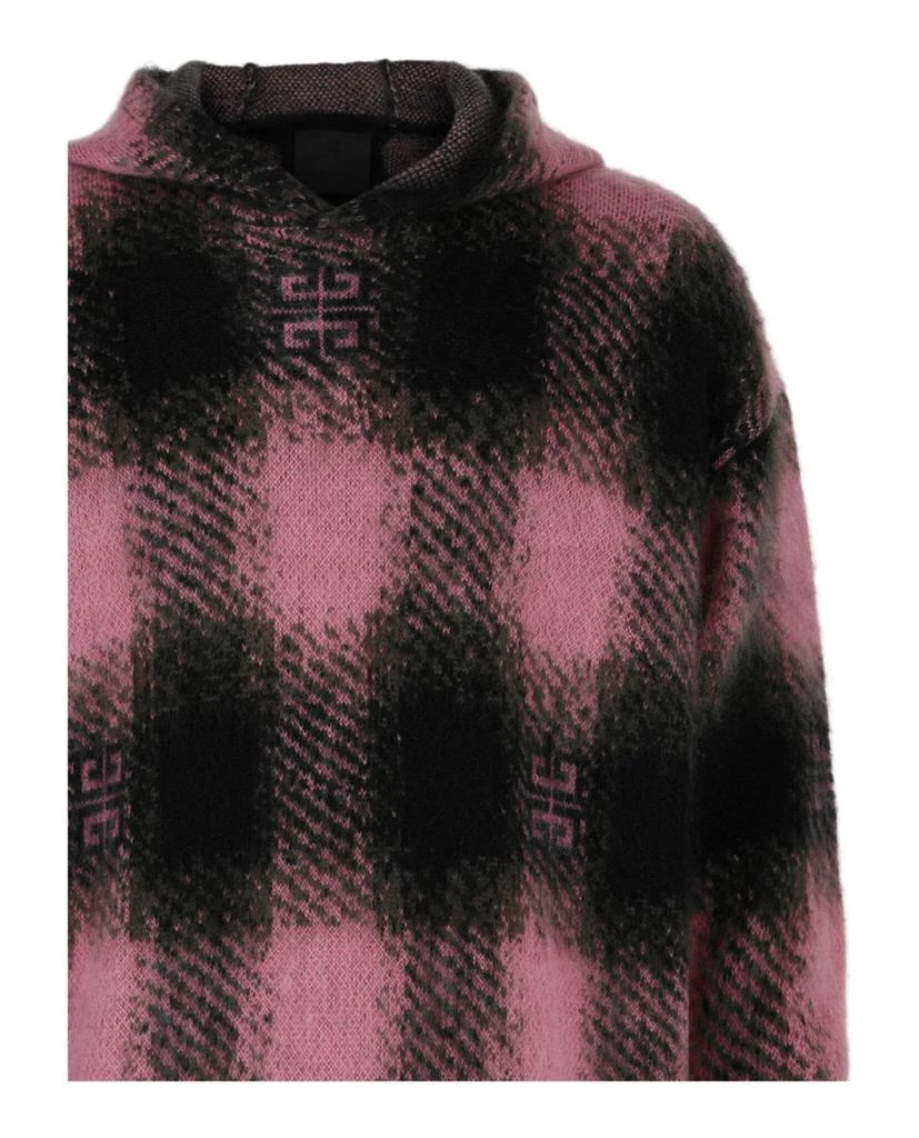 Givenchy 4G Check Hooded Sweater 3