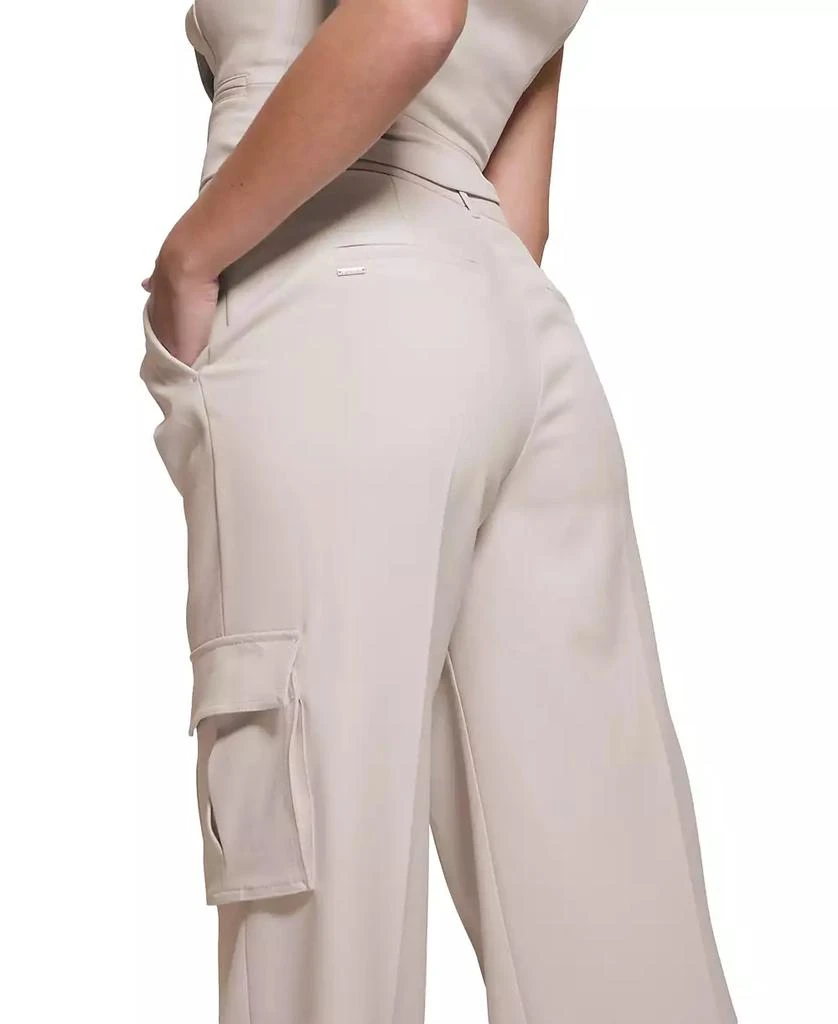 GUESS Women's Matea High-Rise Perfect Cargo Pants 6