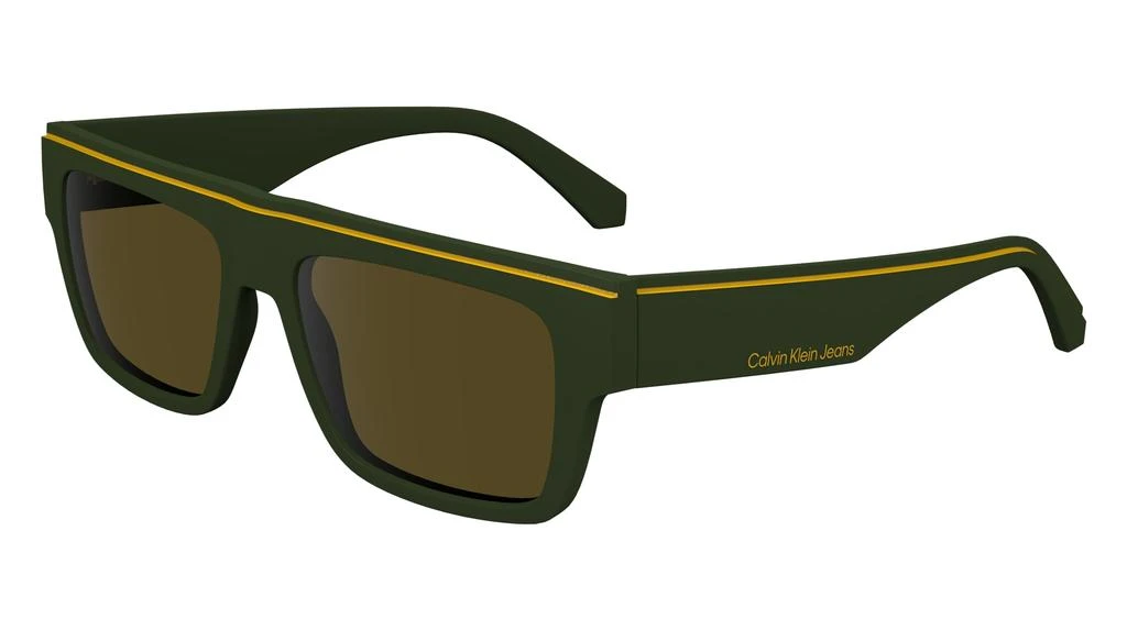 Loewe Sunglasses Square Full Rim, Transparent Yellow Frame  display picture 2