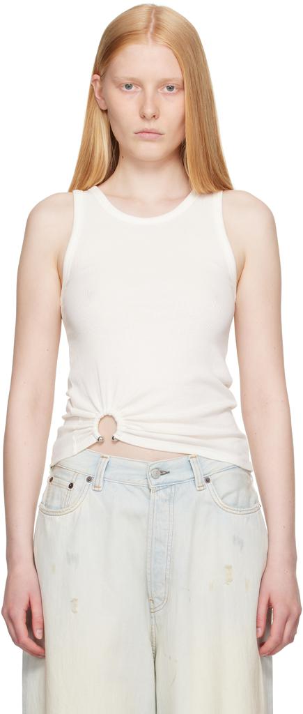 Off-White Signature Piercing Tank Top – On Sale Now with Up to 65