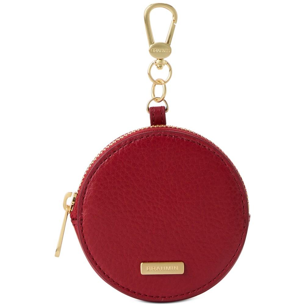 Brahmin Circle Leather Coin Purse