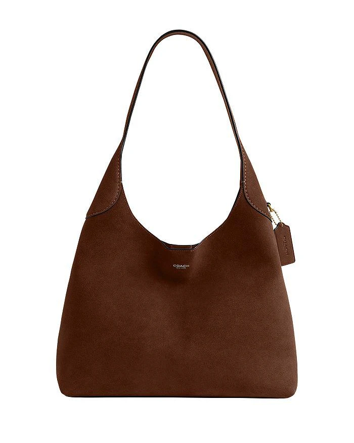 Coach Brooklyn 34 Suede Shoulder Bag
