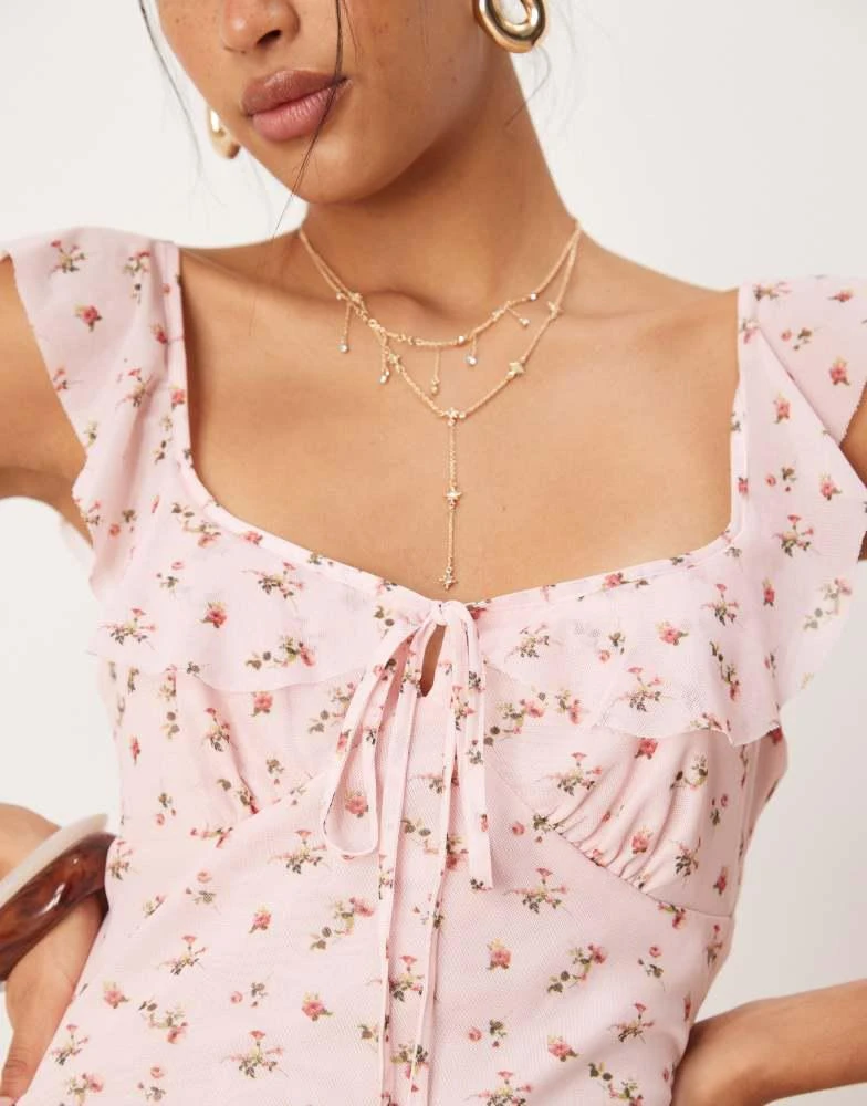 asos design mini tea dress ASOS Design - Mini Tea Dress - Women - Cotton - 8 US