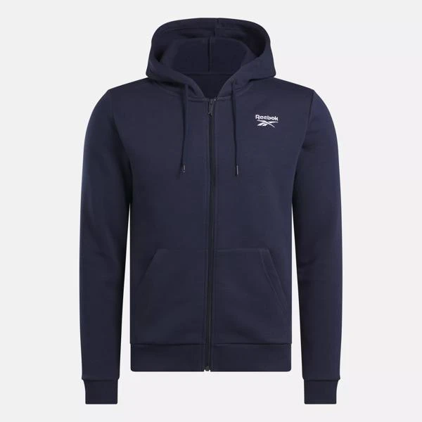 Reebok Reebok Identity Small Logo Fleece Full-Zip Hoodie 4