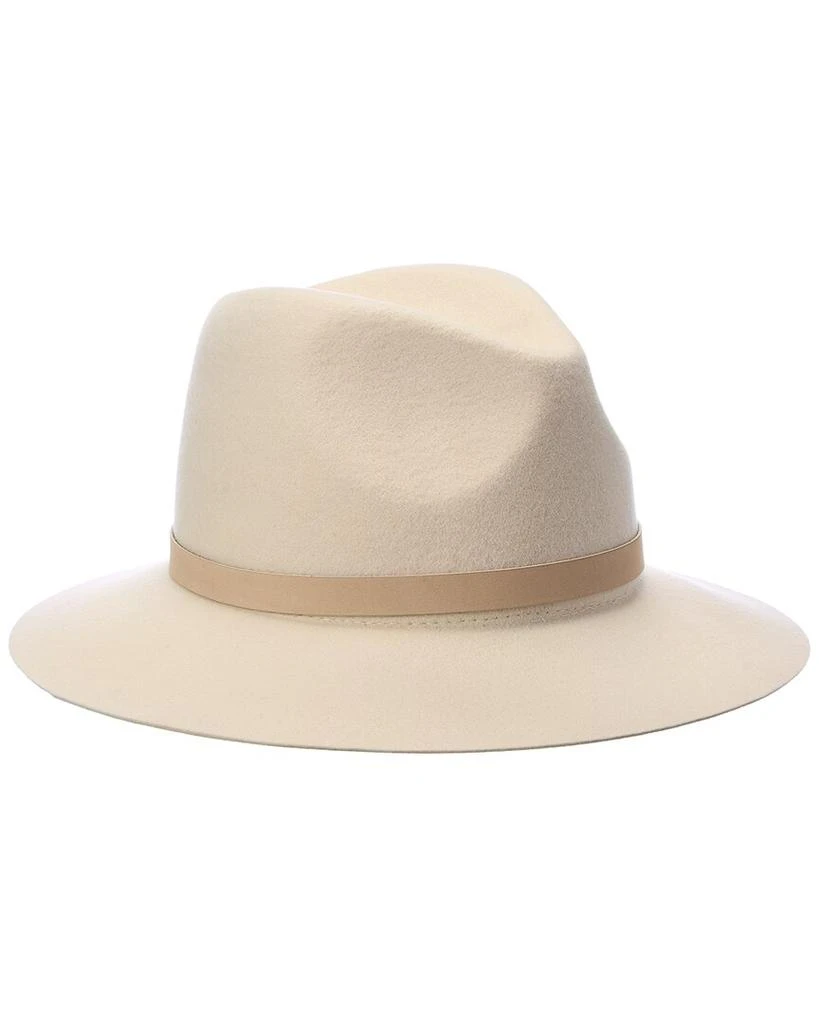 Leather-Trim Wool-Blend Baseball Cap – On Sale Now with Up  display picture 3