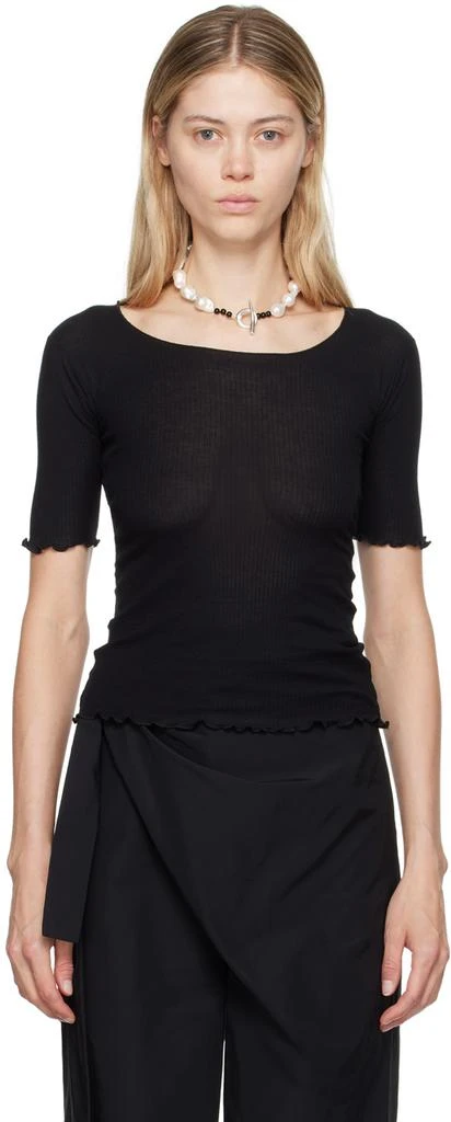 Baserange Black Pama 3/4 T-Shirt 1