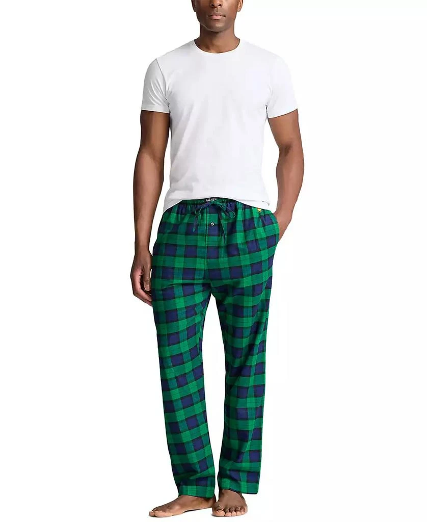 Ralph Lauren Men's Plaid Flannel Pajama Pants 3