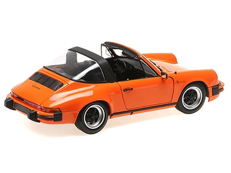 Minichamps 1983 Porsche 911 Carrera Targa 3.2 Orange 1/18 Diecast Model Car by 2