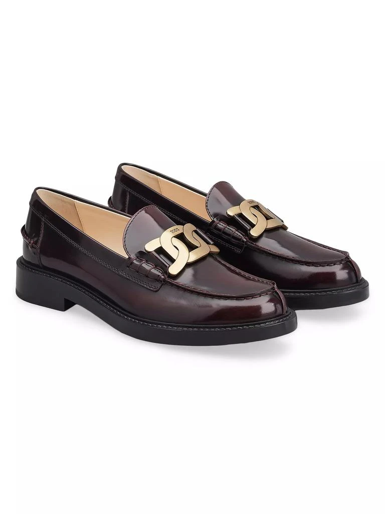 Tod's Gomma Basso Catena Loafers 2
