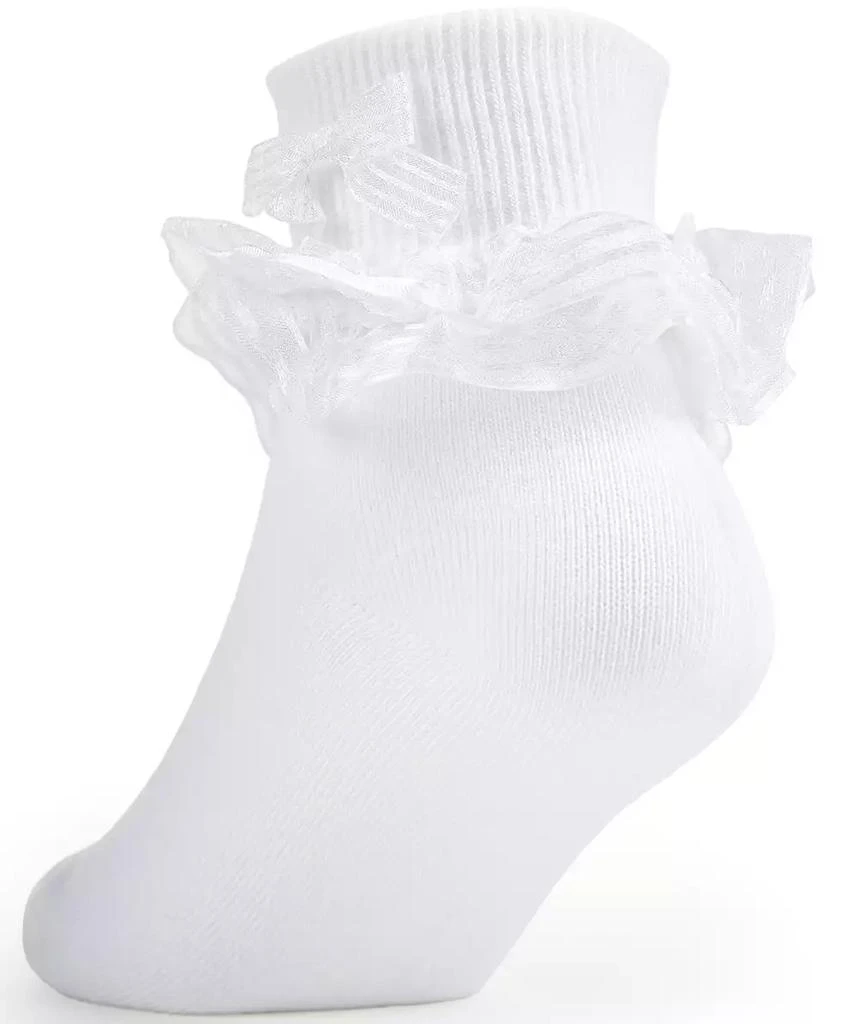 Trimfit 3-Pack Decorative Socks, Little Girls & Big Girls 4