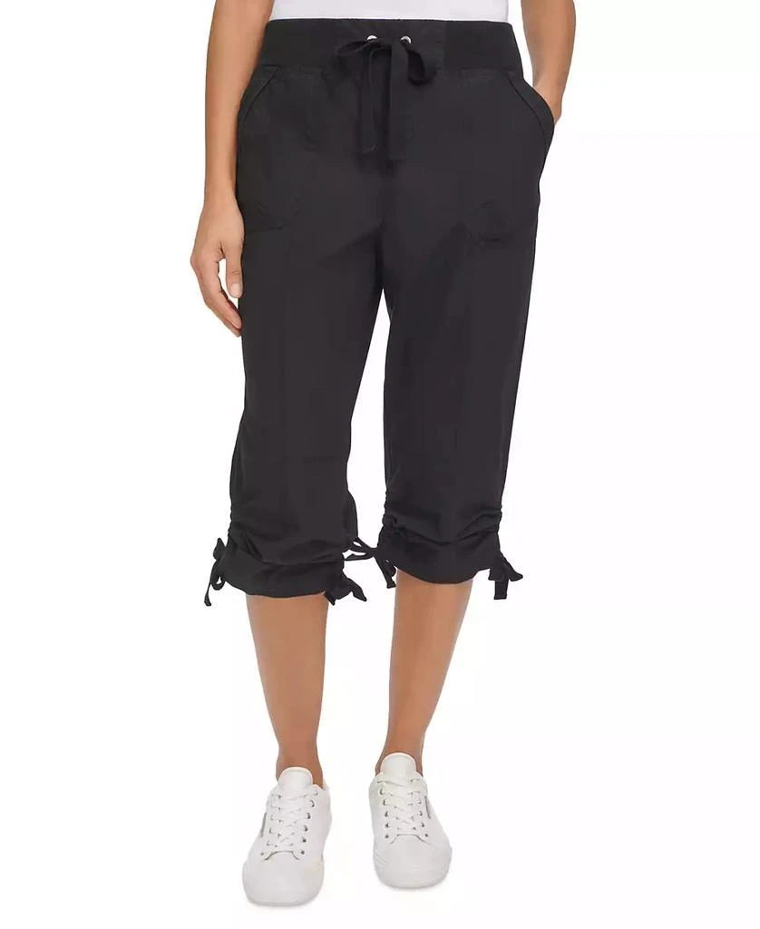 Calvin Klein Women's Convertible Cargo Capri Pants 1