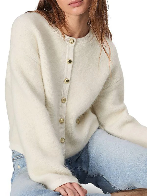Rag & Bone Kaia Boucle Crewneck Cardigan 5