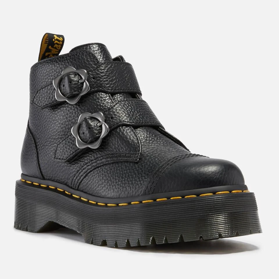 Dr. Martens DR. MARTENS DEVON LEATHER ANKLE BOOTS 2