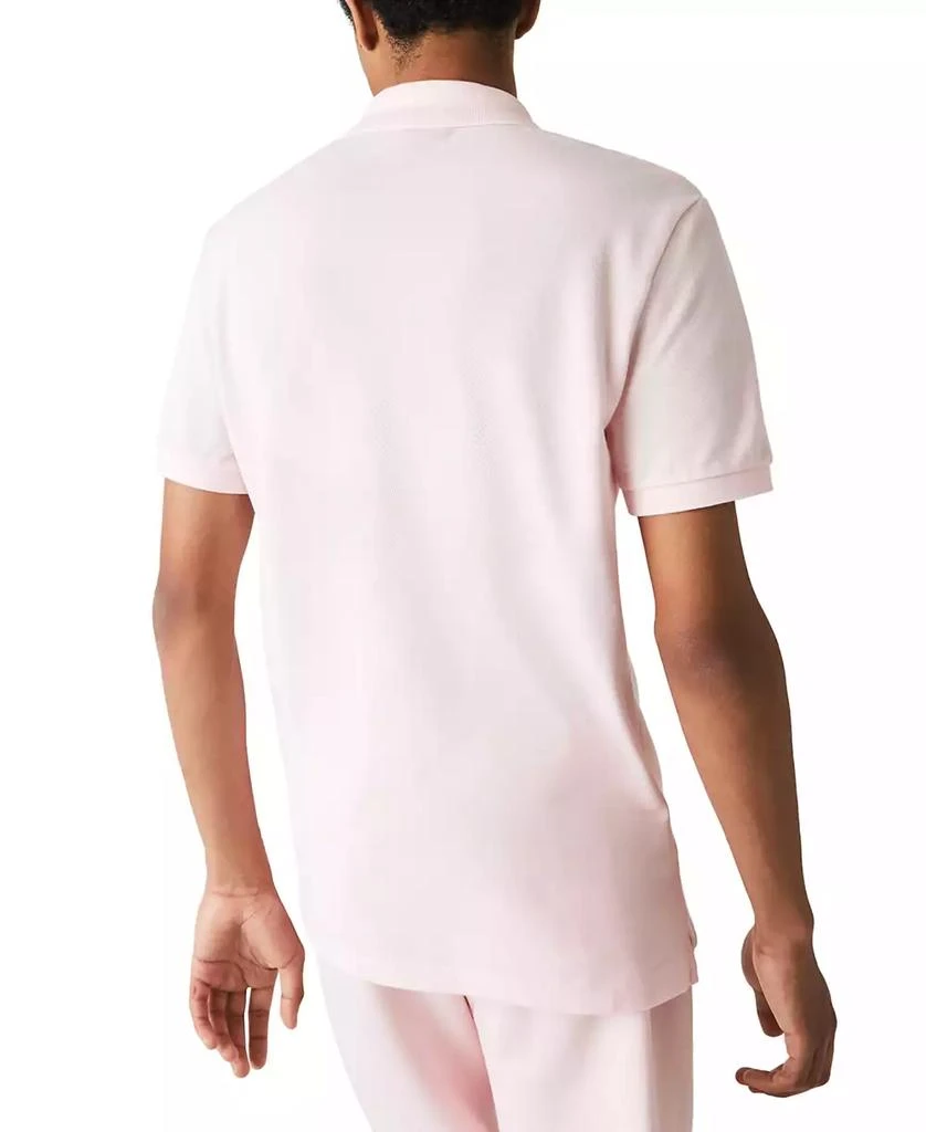 Lacoste Men's Slim Fit Short Sleeve Ribbed Polo Shirt 2