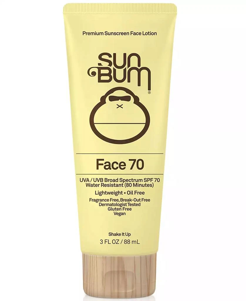 Sun Bum Face 70 Sunscreen Lotion SPF 70 1