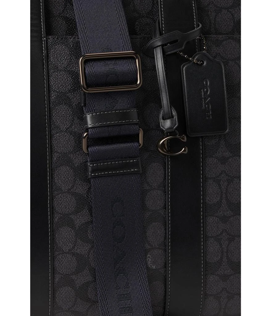 Coach Wesley Tote In Signature Canvas 4