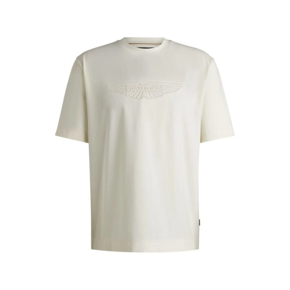 Hugo Boss x ASTON MARTIN T-shirt in mercerized stretch cotton 1