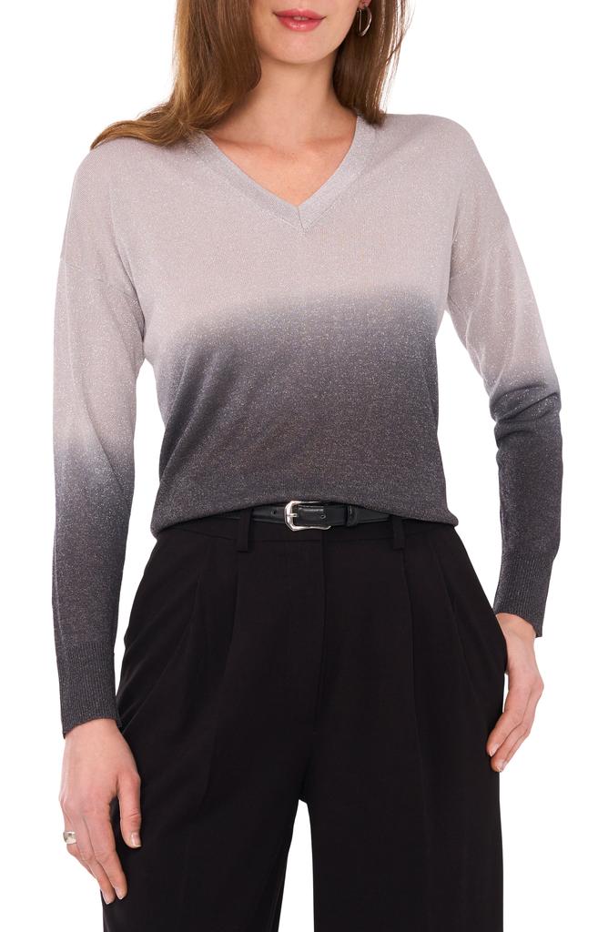 Vince Camuto Metallic Ombré Sweater