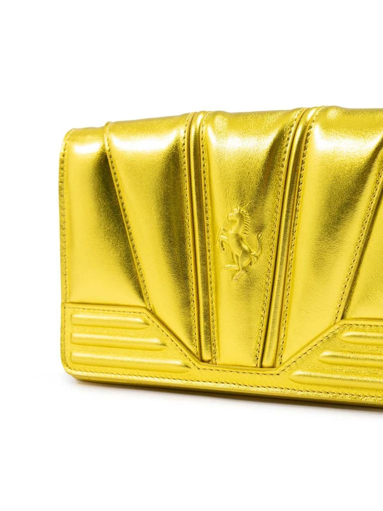 Ferrari Metal GT patent leather bag with Women
s chain 4