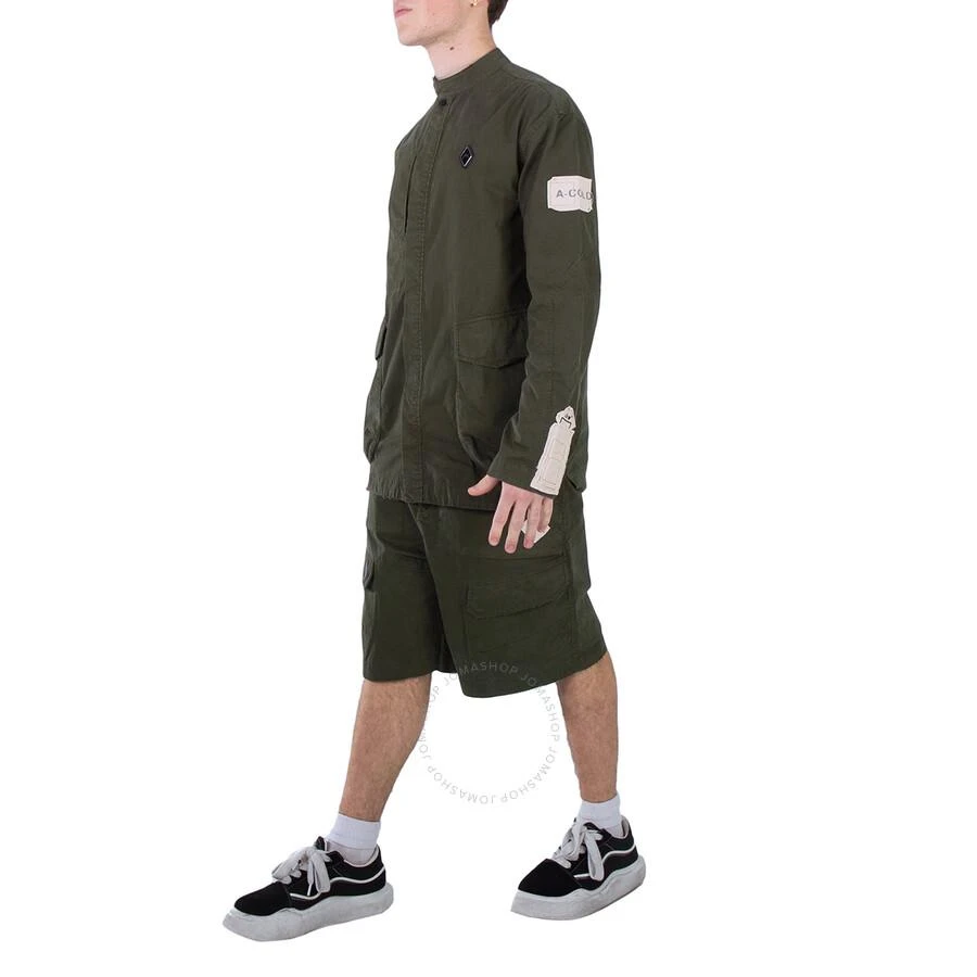 A-COLD-WALL* A-Cold-Wall Men's Dark Olive Ando Work Shirt 1