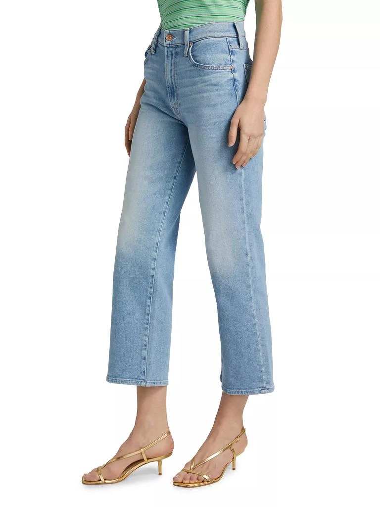 MOTHER The Rambler High-Rise Stretch Wide-Leg Jeans 4