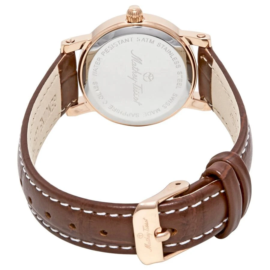 Mathey-Tissot City White Dial Ladies Watch D31186PI 3