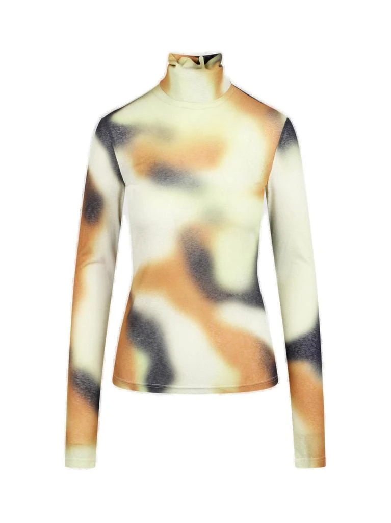 Nanushka Nanushka Harri Mesh-Jersey Turtleneck Top 1