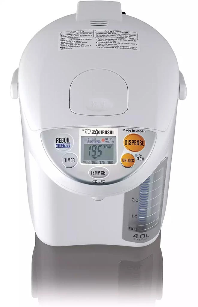 Zojirushi Panorama Window® Micom Boiler & Warmer 4L 3
