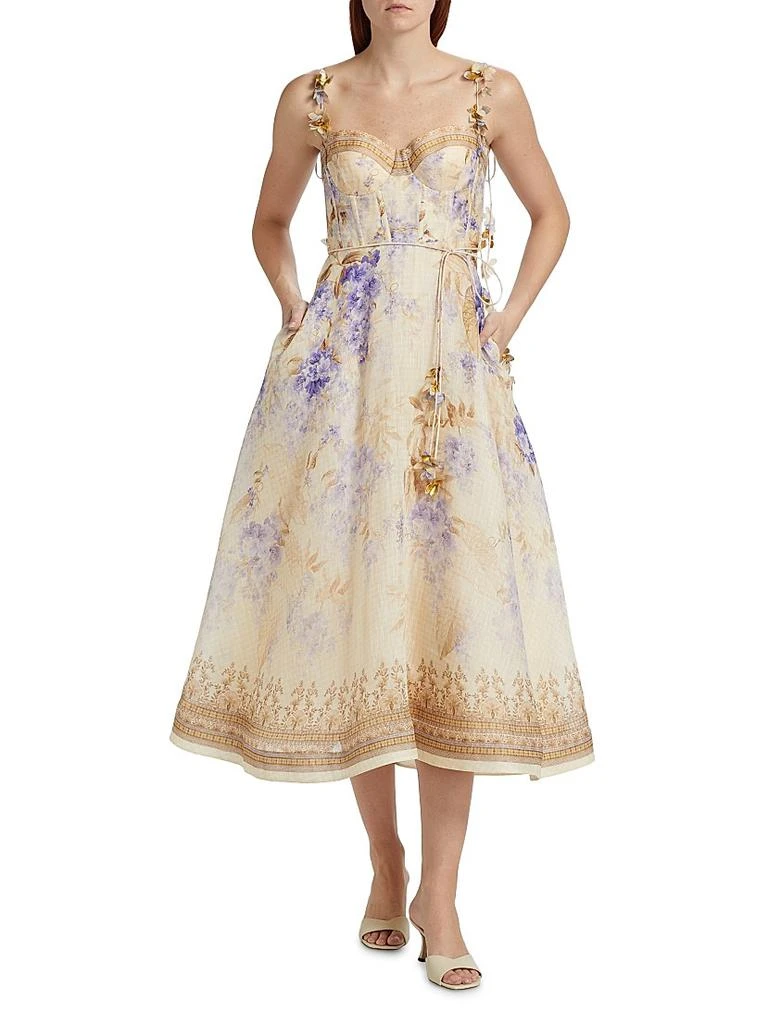 chinese dress ladies Feels Right Green Floral Midi Dress – Shop the Mint
